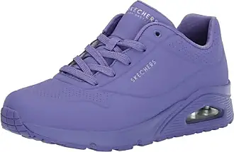 Skechers (SN21770) Womens Shoes SIZE 10 Purple White Yellow High