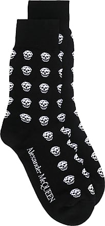 Alexander McQueen multi skull socks - Black