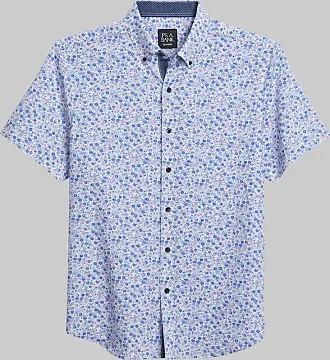 Fishing Shirts for Men, Men's Casual Button-Down Shirts Cotton Linen Short  Sleeve Hawaiian Shirt Summer Vacation Beach Tops