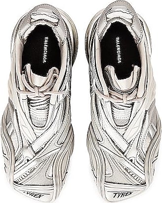 silver balenciaga sneakers