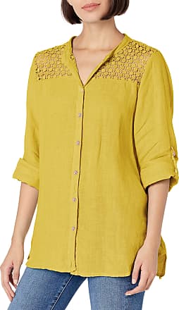 discount 63% WOMEN FASHION Shirts & T-shirts Blouse Print Yellow/White M Made in Italy blouse 