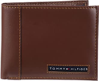 Buy TOMMY HILFIGER Tan Mens Leather Passport Holder