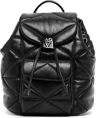 MCM Women's Rucksack aus Leder in Schwarz