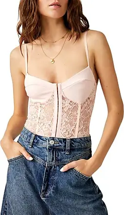 NEW Free People Movement Polish Up Bodysuit In Sparkle Pink XS/S-M/L |  FF-012