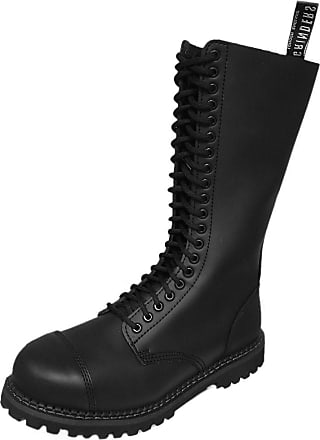 Grinders Stag CS Black Mens Unisex Safety Steel Toe Cap Military Punk Boots