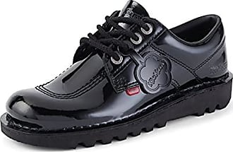 Femme Chaussures Chaussures plates Chaussures et bottes à lacets OXFORK femmes Chaussures en Noir Kickers en coloris Noir 22 % de réduction 