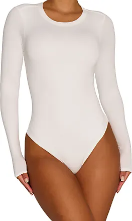 Naked Wardrobe All Body Jumpsuit - Oatmeal