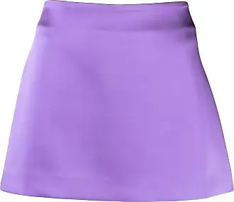 Gcds Kids logo-print asymmetric skirt - Purple