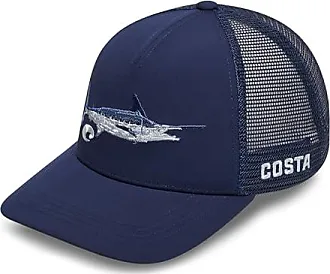 Costa Del Mar Flex Fit Logo Trucker Hat - Black