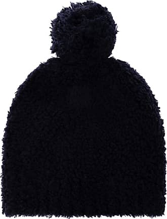 Womens Superdry Black Chunky Knit Bobble Hat Beanie Toque Pompom Femme Firm Pom for sale online 