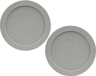 Pyrex Simply Store 7200 2-Cup Glass Storage Bowl w/ 7200-PC 2-Cup Muddy Aqua Lid Cover