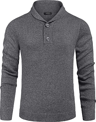 COOFANDY Mens V Neck Dress Sweater Long Sleeve Slim Fit Fashion Pullover  Sweater