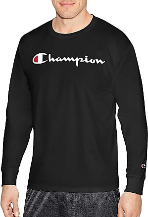 lettelse Baby korrekt Men's Black Champion Long Sleeve T-Shirts: 25 Items in Stock | Stylight