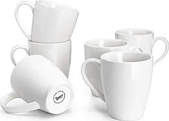 Sweese 3.5oz Porcelain Espresso Cups Set of 4, Mini