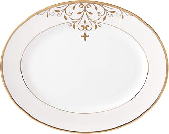 13-Inch Lenox Minstrel Gold Oval Platter 