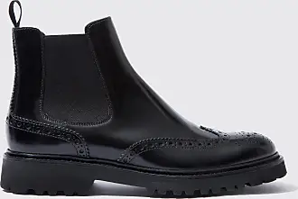 Scarosso Tara leather ankle boots - Black
