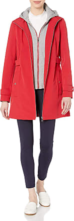tommy hilfiger red rain jacket