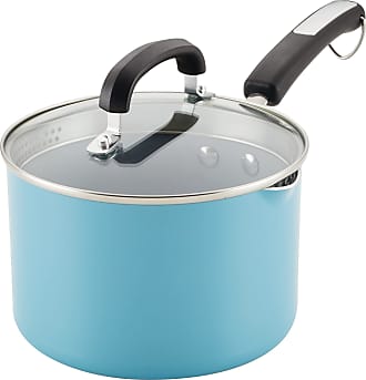 Michelangelo 3 Quart Saucepan with Lid, Ultra Nonstick Coppper Sauce Pan with Lid, Small Pot with Lid, Ceramic Nonstick