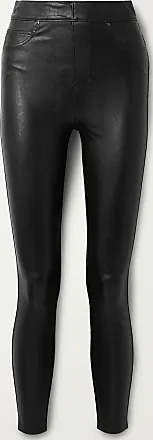SPANX Leggings for Women Look at Me Now Seamless Leggings (Regular and Plus  Sizes) Black LG 