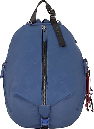 Desigual Blue Friend London Shoulder Bag Schultertasche Tasche Blue Indigo Blau 