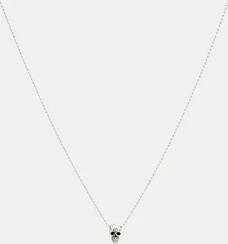 Crucible Men's Tungsten Carbide High Polished Diamond Dog Tag Pendant Necklace White