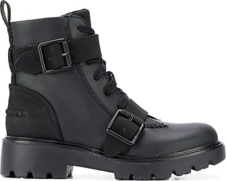 womens black leather uggs