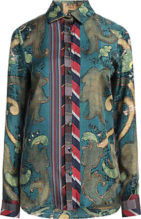 Pierre-Louis Mascia Aloe Long Sleeve Shirt in Brown - Size Xs