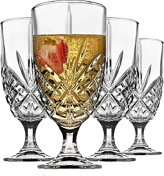 Godinger Highball Drinking Glasses, Italian Made Tall Glass Cups, Water  Glasses, Cocktail Glasses - Made In Italy, 14oz, Set of 4