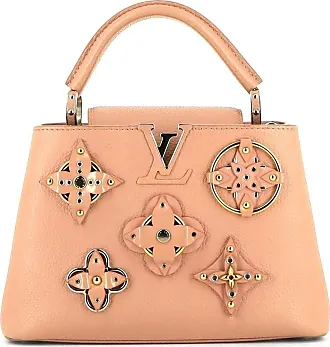 Louis Vuitton CAPUCINES Flower Patterns Casual Style 2WAY Leather