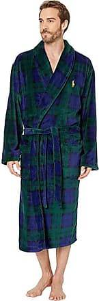 Polo Ralph Lauren Microfiber Plush Long Sleeve Shawl Collar Robe