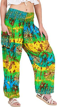 Buy LOFBAZ Harem Pants for Women Yoga Boho Hippie Clothing