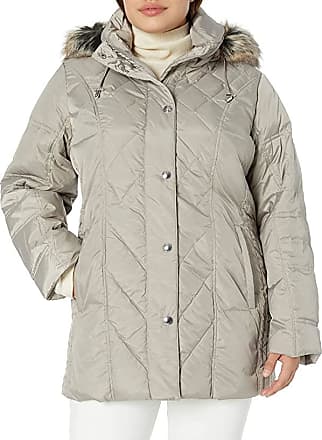 London Fog womens Diamond Down Quilting With Removable Hood