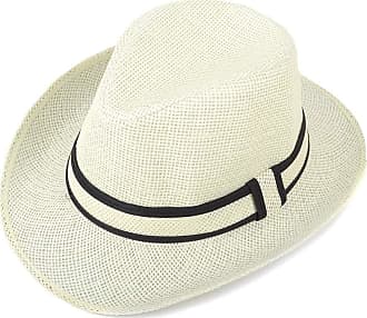WESTEND Unisex Short Brim Fedora - Hats for Men & Women + Panama