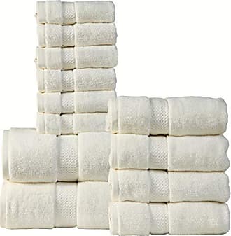 Basics 6-Piece Fade Resistant Bath towel, Hand and Washcloth Set -  Cotton, Gray, 14.25 L x 10.85 W