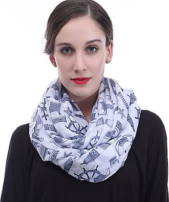 Accessories Scarves Snoods Only Snood blue-pink allover print casual look 
