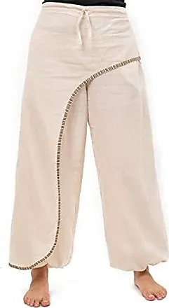 Pantalon yoga zen femme - Pantalon zen femme 100% pur coton - FantaZia