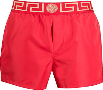 greca border baroque swim shorts