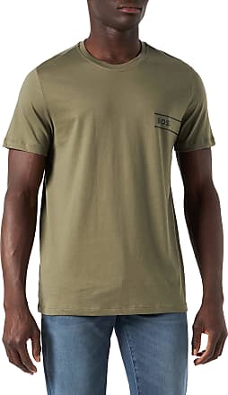 Hugo Boss Mens T-Shirt-RN-24 Crew Neck Cotton Underwear T-Shirt 