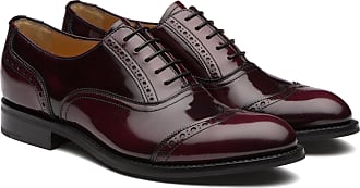 ladies oxblood brogues