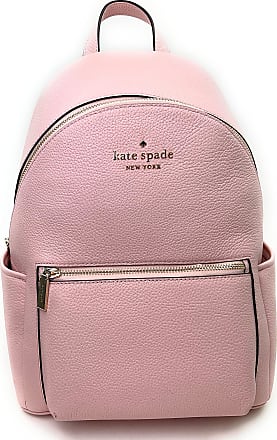Kate Spade New York Morgan Leopard Printed Saffiano Leather Double Zip Dome  Crossbody Dancer Pink One Size