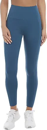 Danskin Ladies' High Rise Brushed Legging with Pockets, Stormy Sea XL 