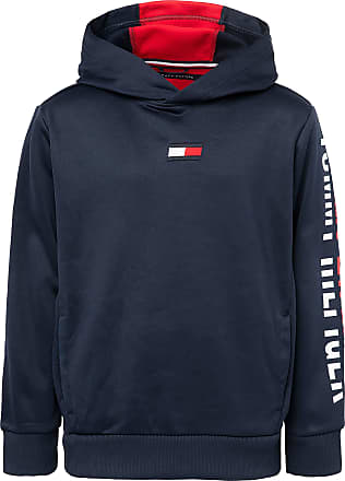 Tommy Hilfiger Men's Lightweight Lounge Pullover Hoodie In Red 