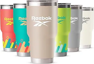 Reebok Stainless Steel Water Bottle for Outdoor - Insulated Water Bottle 40 oz with Chug Lid & Silicone Sleeves - Double Wall Vacuum Insulated