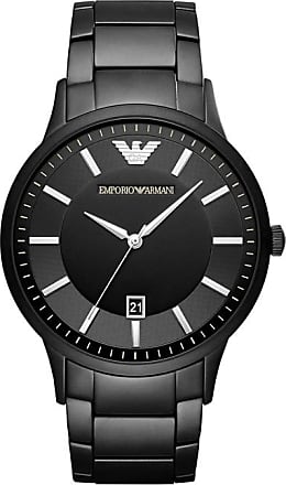 Zwart Heren Horloges Giorgio Armani | Stylight