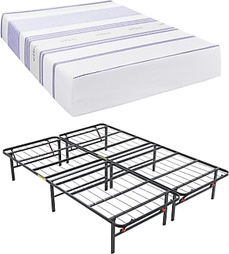 Furniture By Vibe Now At 24, Hercules Platform 14 Heavy Duty Queen Metal Bed Frame