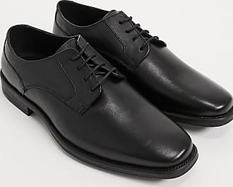 Silver Street London BAKER Mens Black Leather Lace Up Shoes