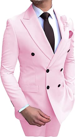 Slim Fit 2 Buttons Tux Blazer Vest &Pants Jacket Set EastSide Men's 3 Pieces Suit 