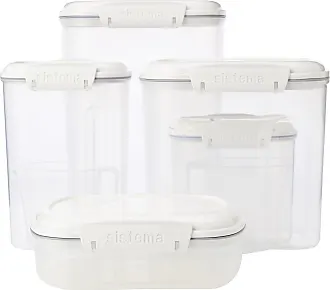 Sistema Bake It Food Storage for Baking Ingredients, Sugar Container with  Measuring Cup, 10 Cup 