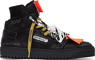 off white black high top