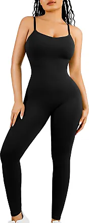 Buy FeelinGirl Women's Full Shaping Body Slip Bodycon Casual Party Tummy  Control Long Sleeve Shapewear Dress with Removable Bra, Black-long, XS-S at